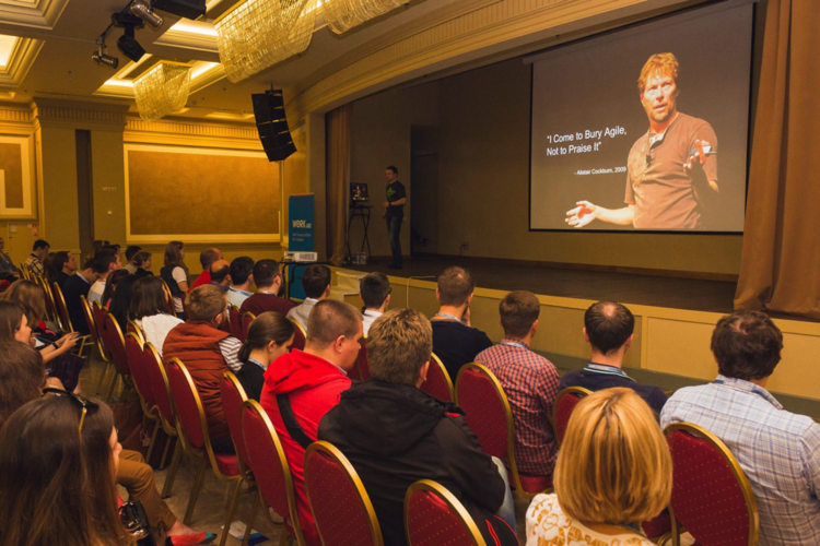 Отчет о 4й конференции ITEM: Tom Gilb, Jurgen Appelo, Jaanika Merilo и другие звезды IT-бизнеса в Днепре.